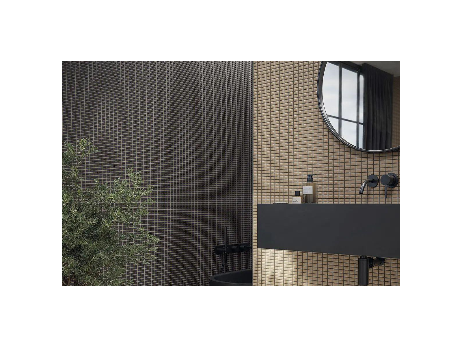 3D Bars Bevel Onix Matt 12.5X25