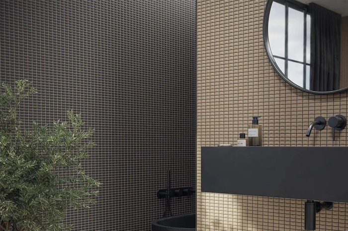 3D Bars Bevel Pearl Gloss 12.5X25