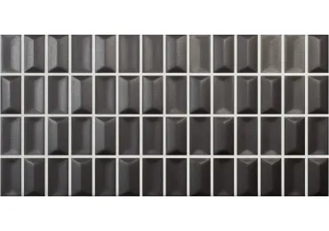 3D Bars Diamond Onix Matt 12.5X25