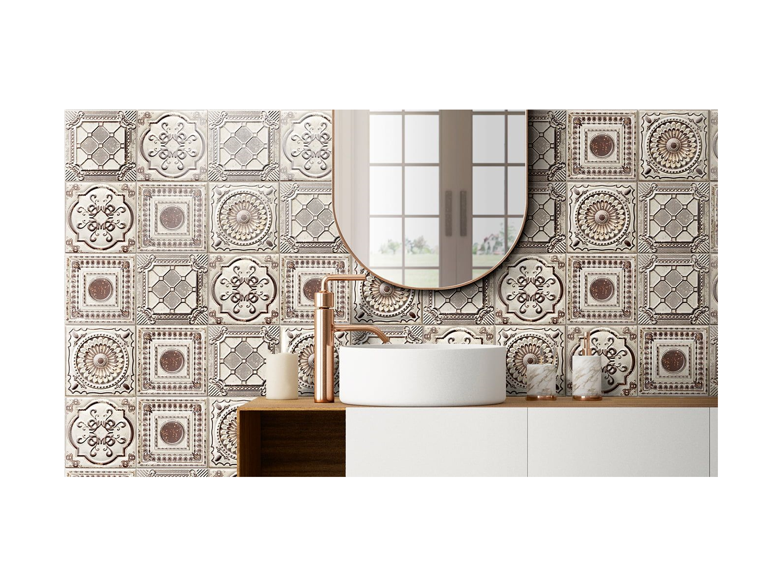 Anticatto White 20x20