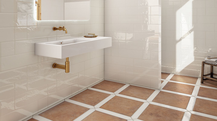 Argile Arrow Bianco 7,4x48