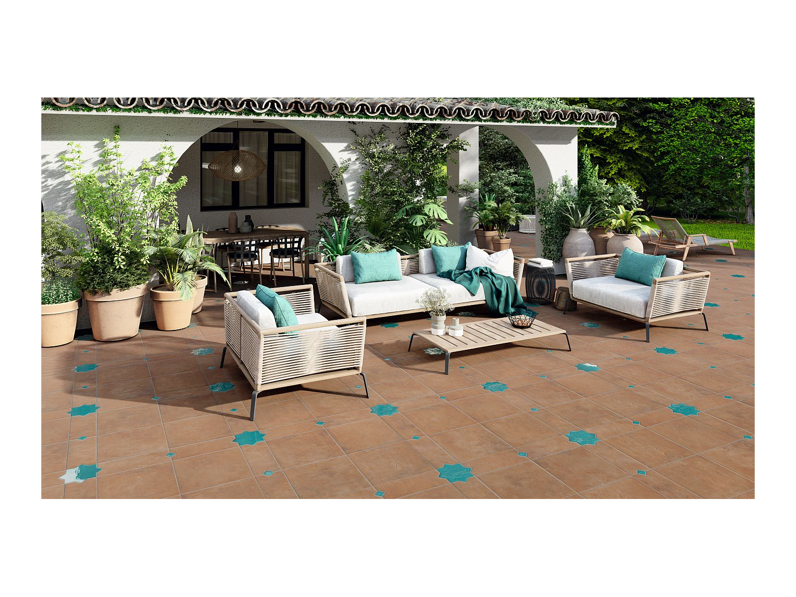 Argile Star Aquamarina 18x18