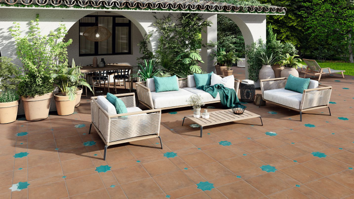 Argile Star Aquamarina 18x18