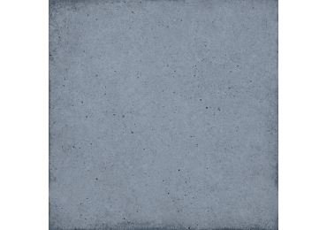 Art Nouveau Woad Blue 20x20