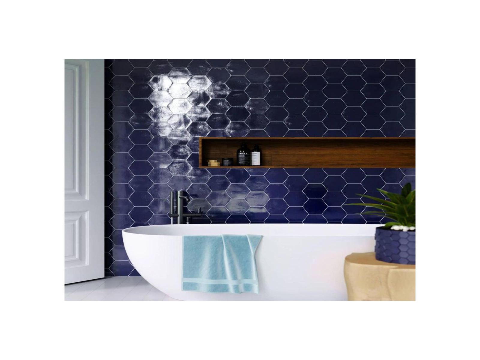 Artens Navy Blue 14X16