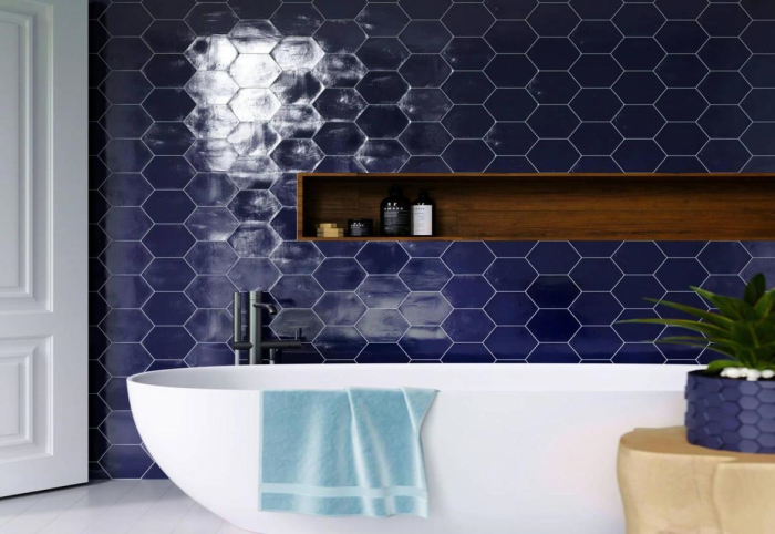 Artens Navy Blue 14X16