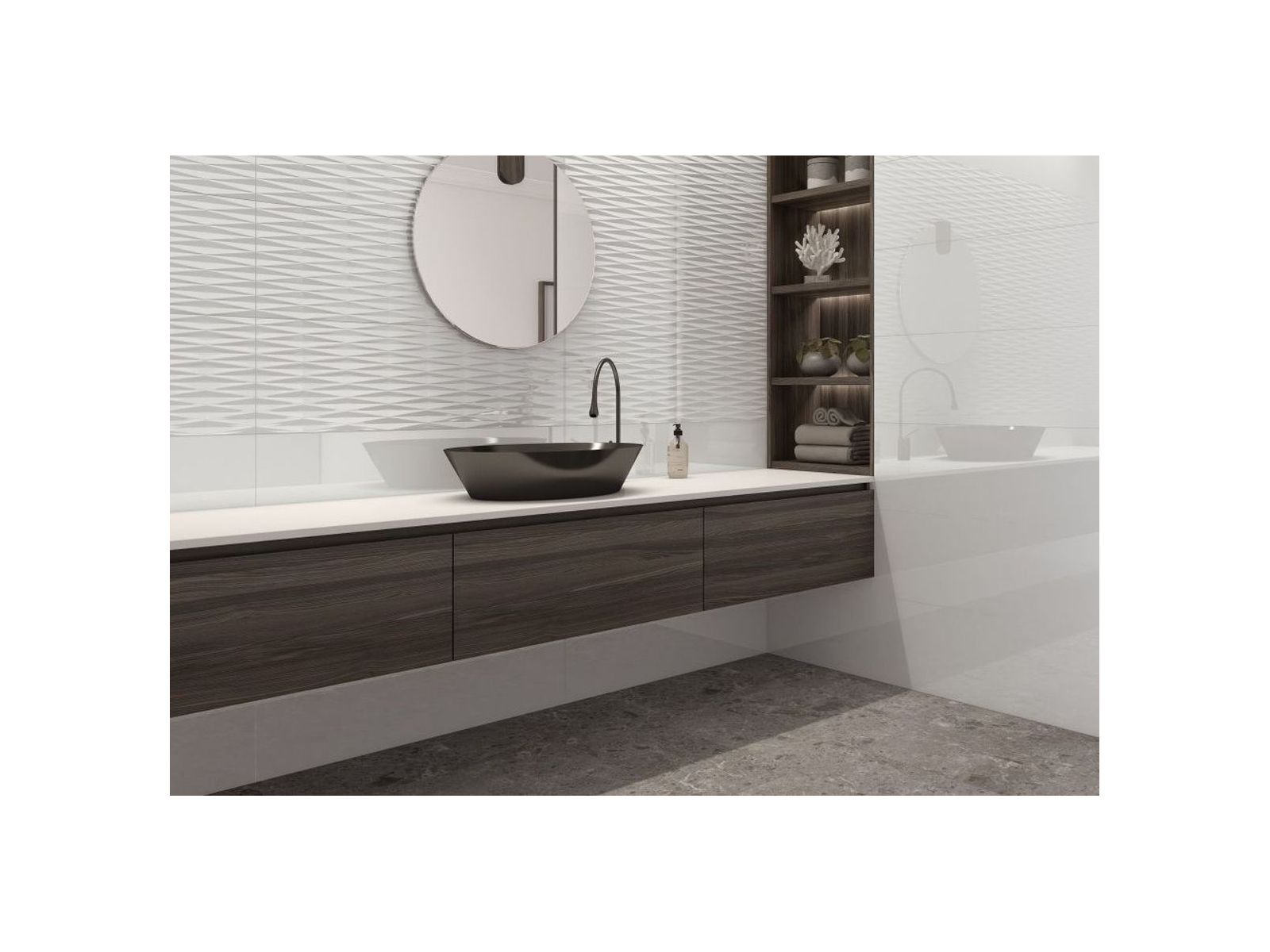 Artic Antracita Nat. 80x160