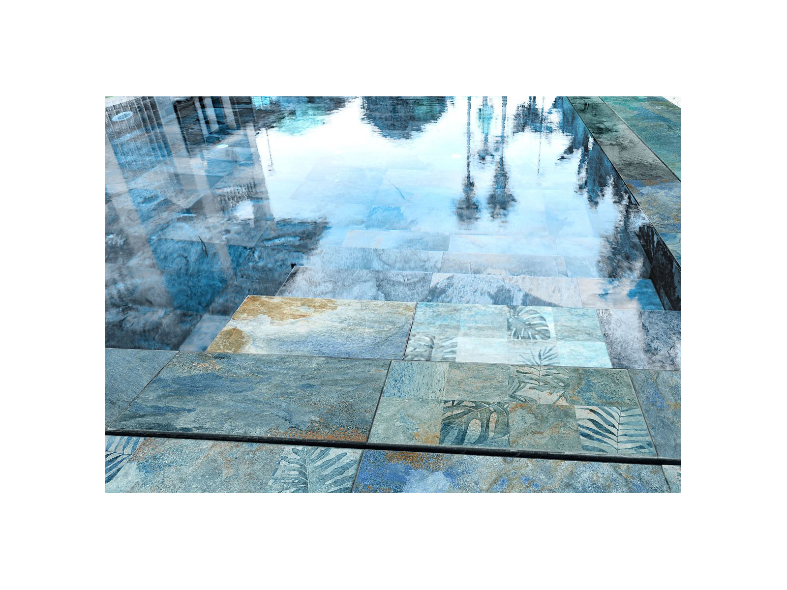 Aspen Multicolor Peldano Full 33x100