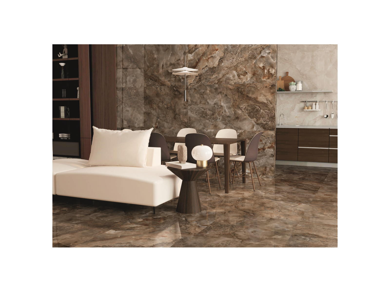 Aura Brown Pulido 60X120