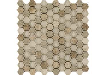 Aura Hexagon Creams 29X30