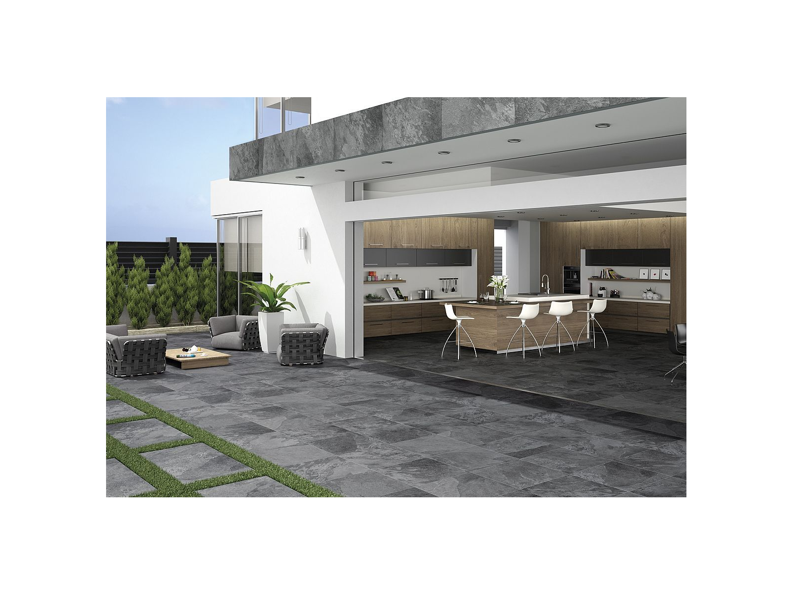 Axis 20 mm Grey RC 60x60