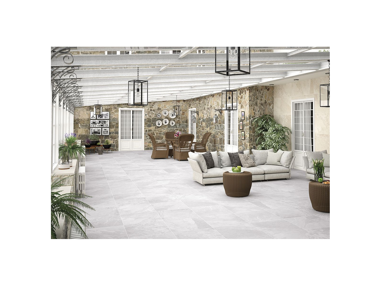 Axis 20 mm White RC 60x60