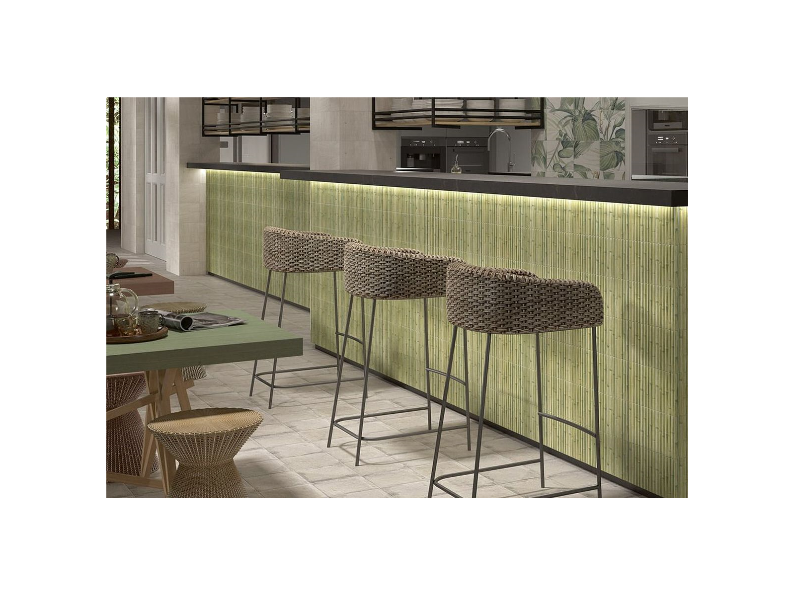 Bamboo Green 15X30