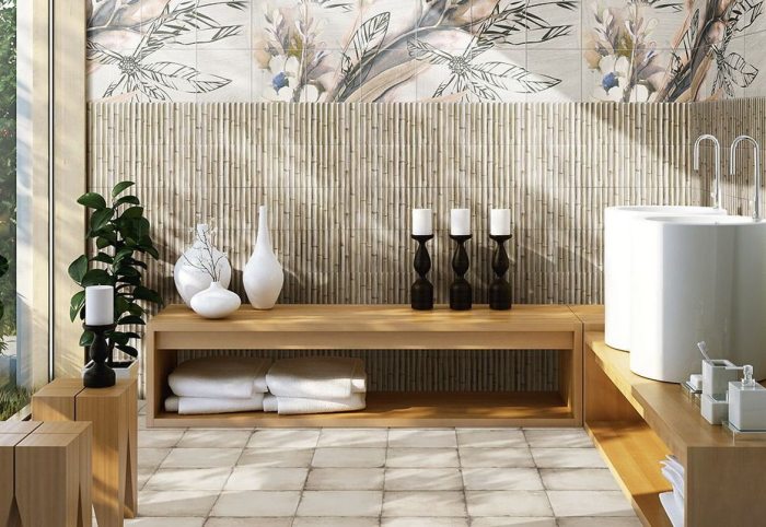 Bamboo White 15X30