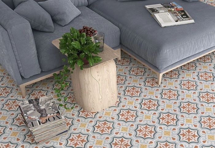 Battuto Grafito 20x20