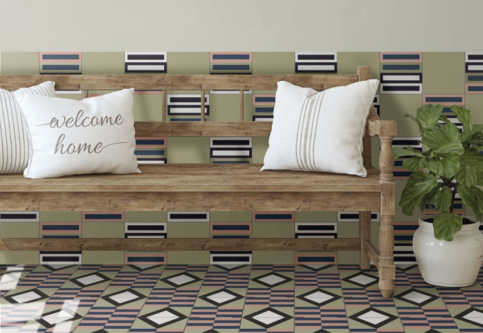 Bauhome Blatt Cold 20x20