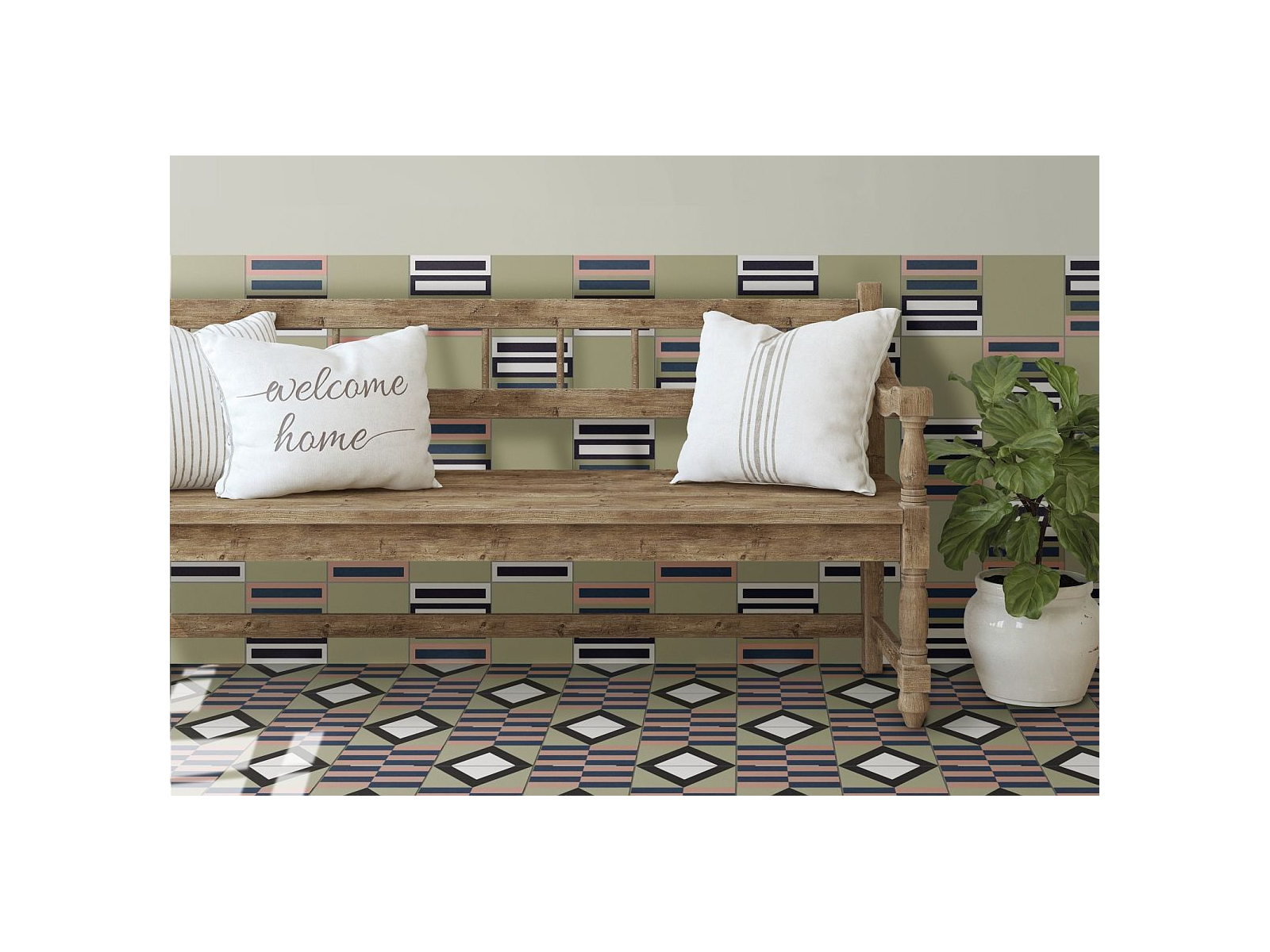 Bauhome Domino Warm 20x20
