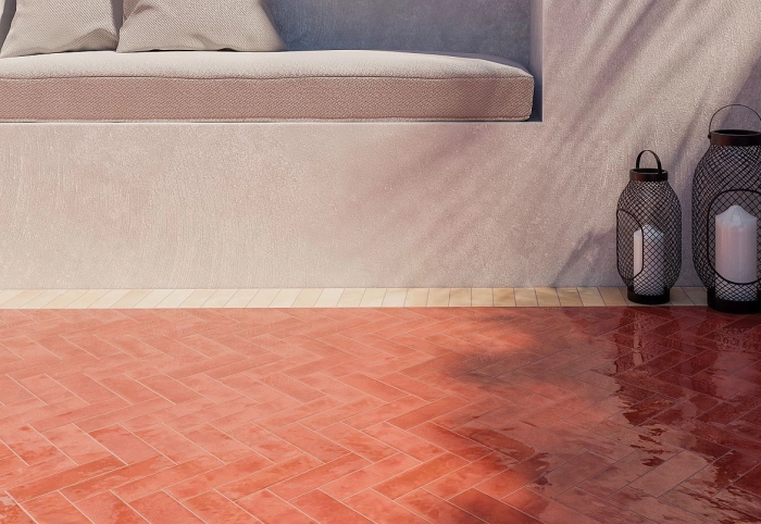 Bejmat Decor Biscuit Azur 15X15