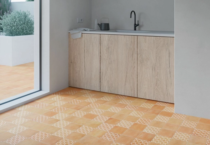 Bejmat Decor Biscuit Azur 15X15