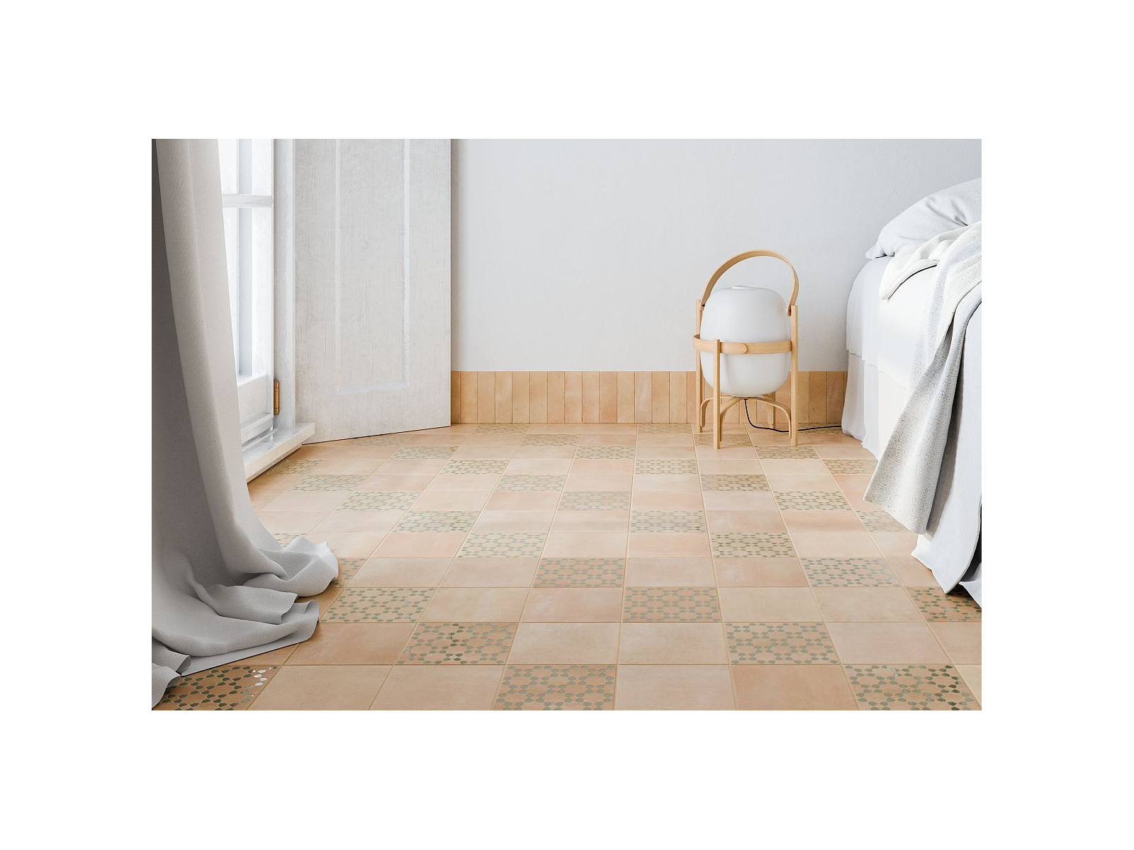 Bejmat Decor Tan White 15X15