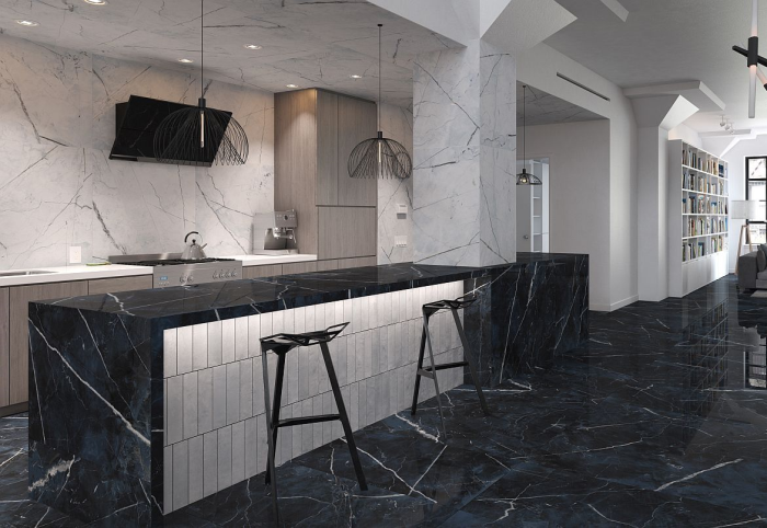Black Calacatta 90X90
