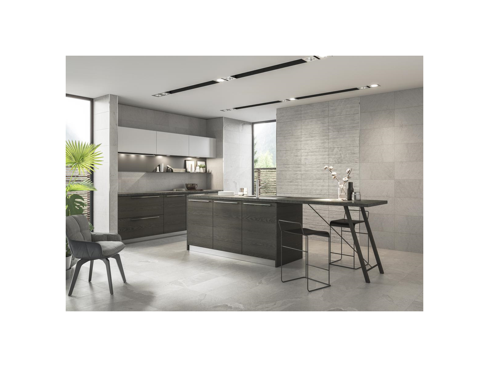 Black Peak Grey  30X60