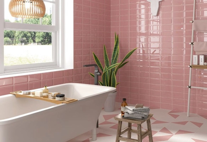Blanco Liso Brillo 10x20