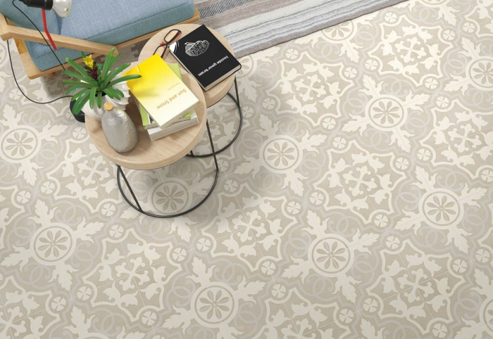 Blomknopp Bone 20x20