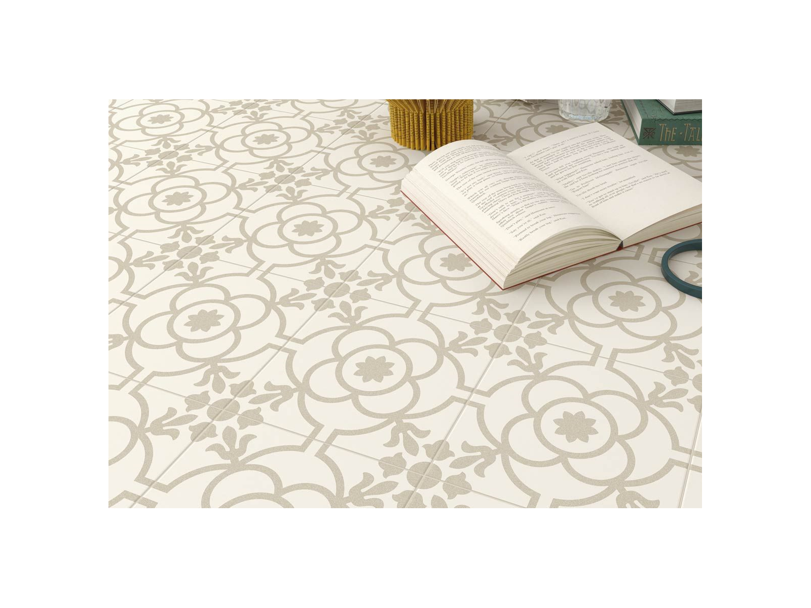 Blomknopp Bone 20x20