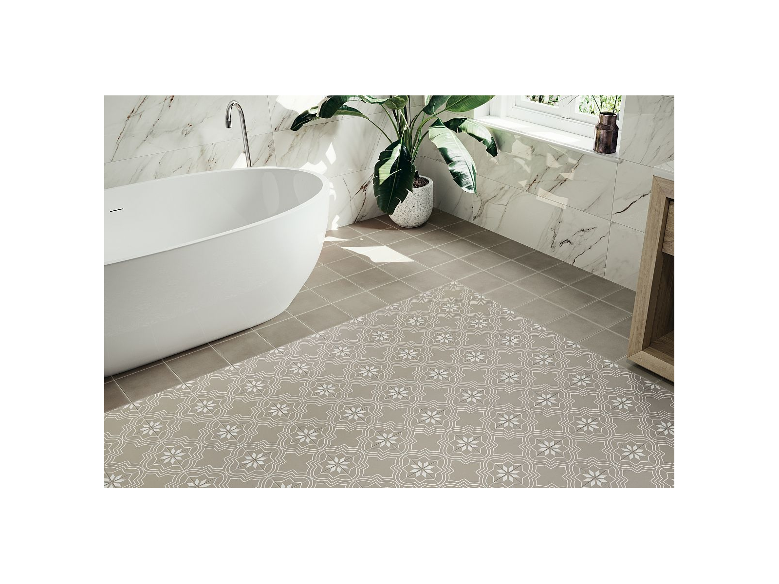 Boheme Taupe 20x20