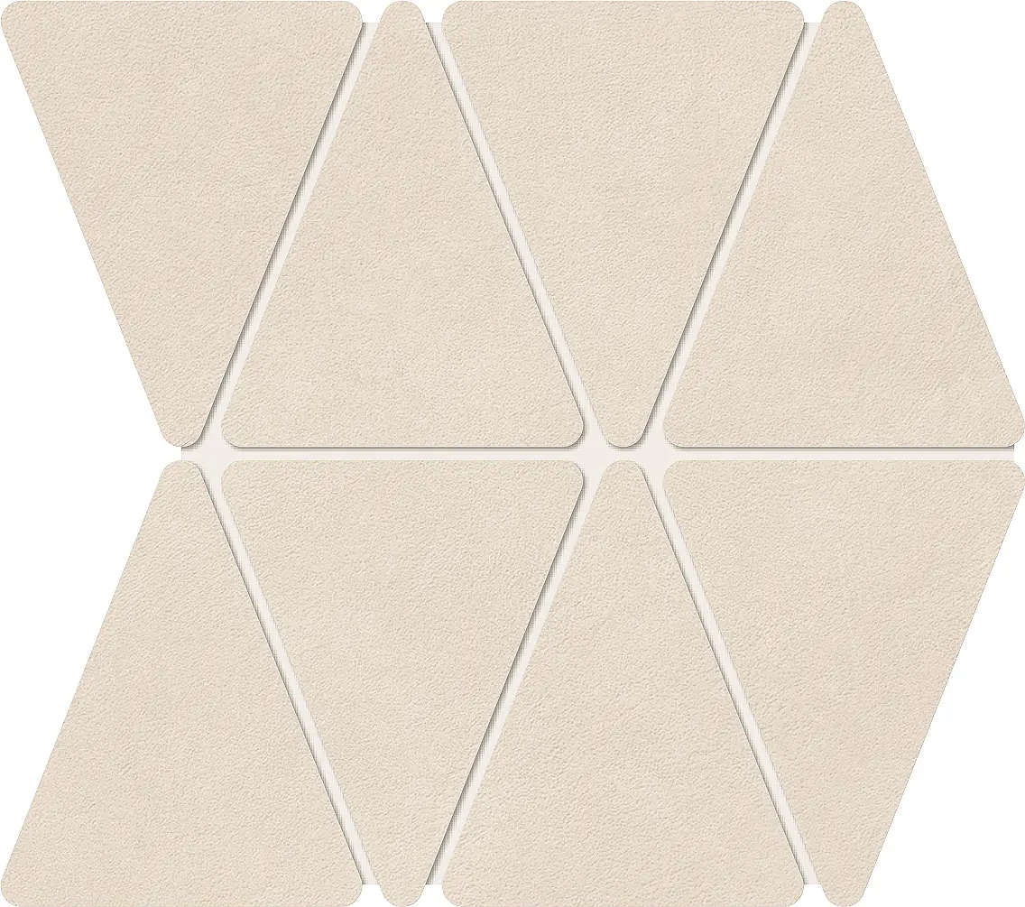 Boost Natural Kaolin Mosaico Rhombus 33,8×36,7
