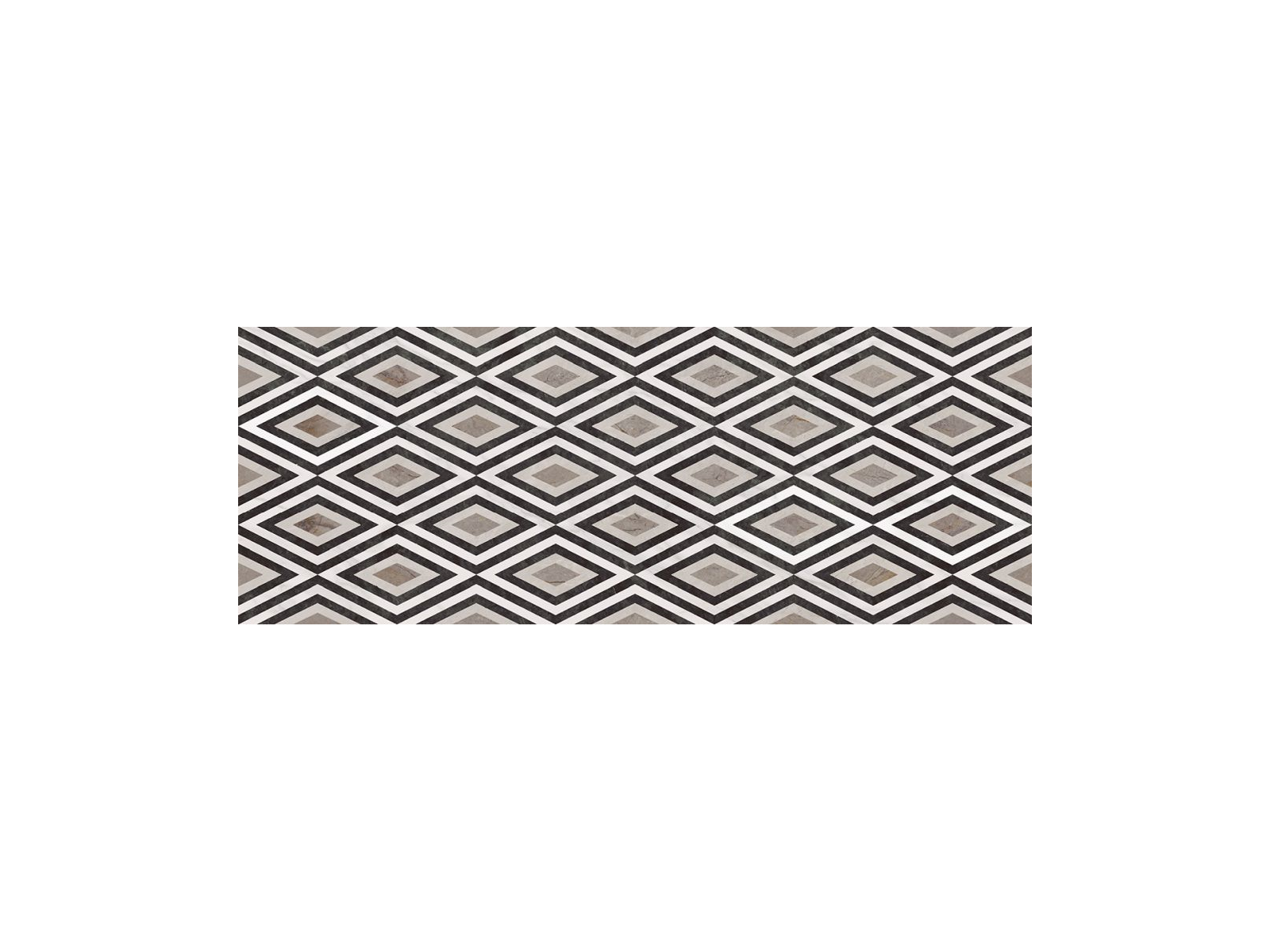 Borghini White Glossy Decor 44,6x119,3