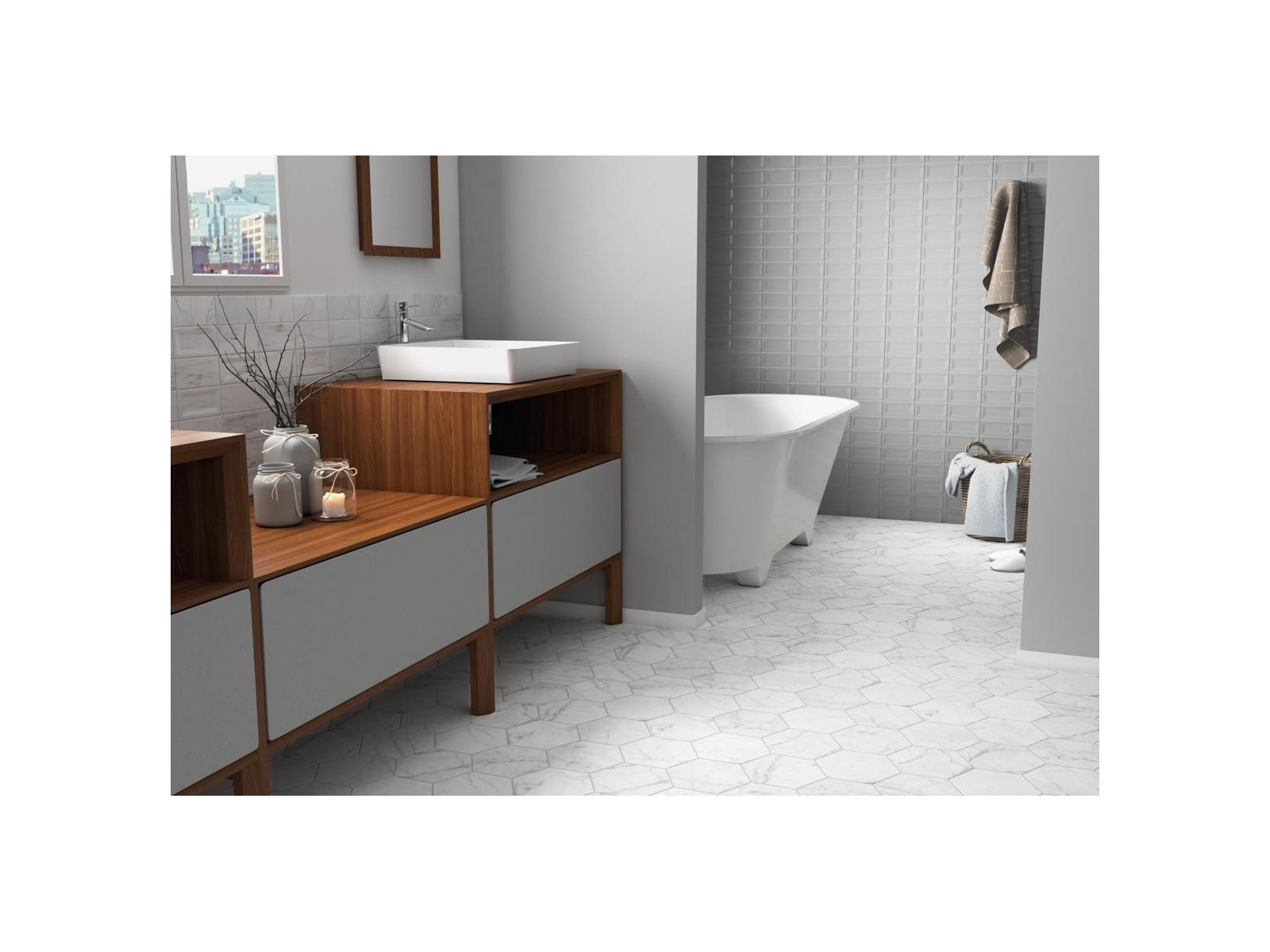 Carrara 7,5X15
