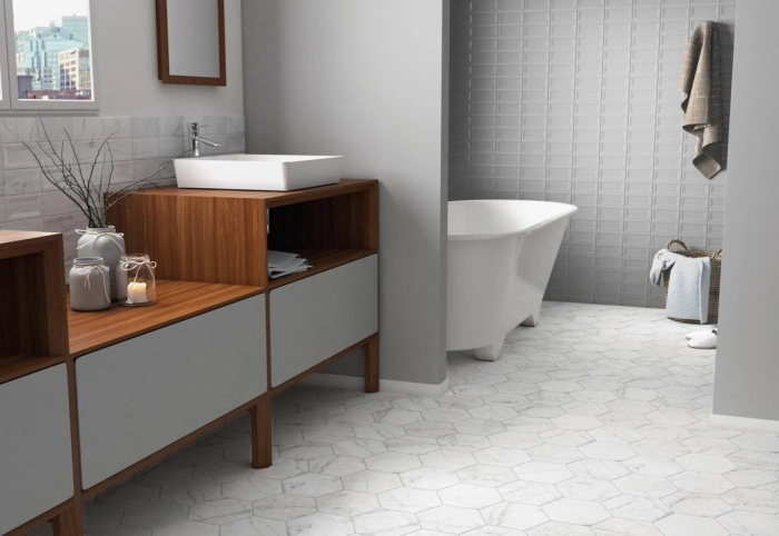 Carrara Inmetro Matt 7,5X15