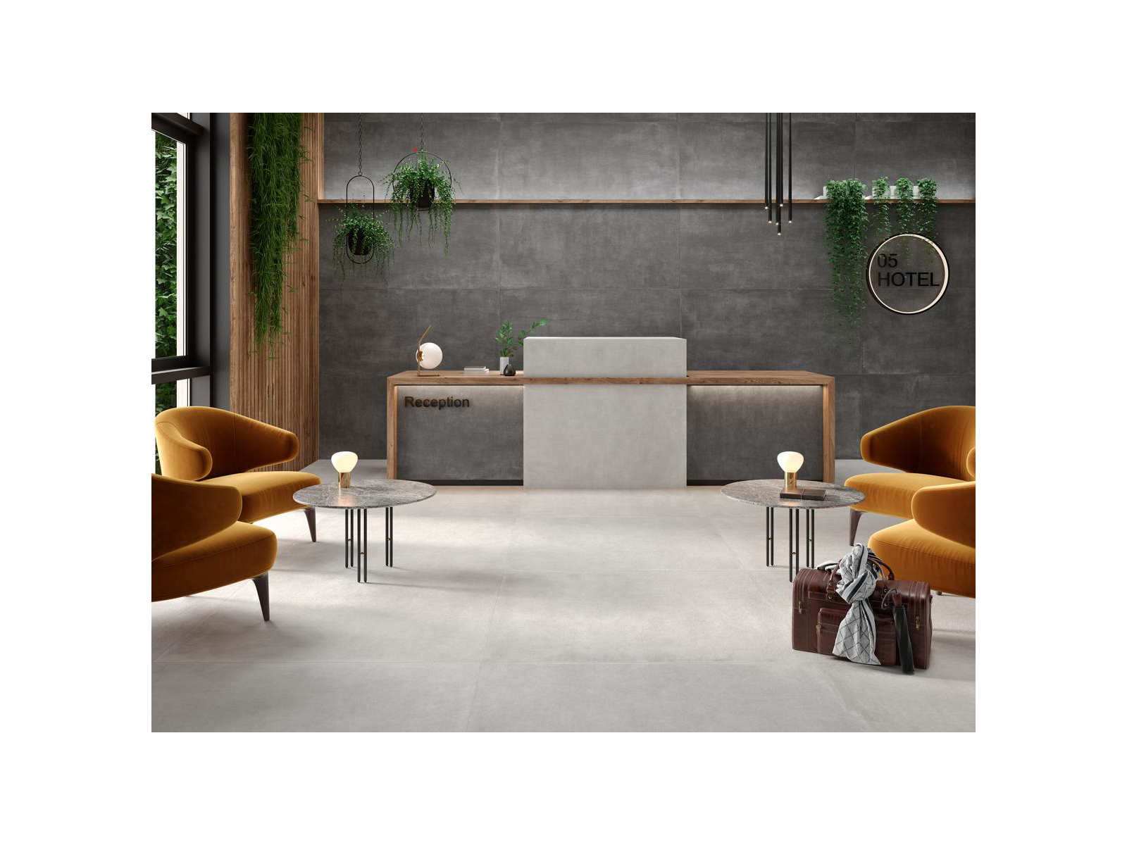 Castleton Antracita  120X120