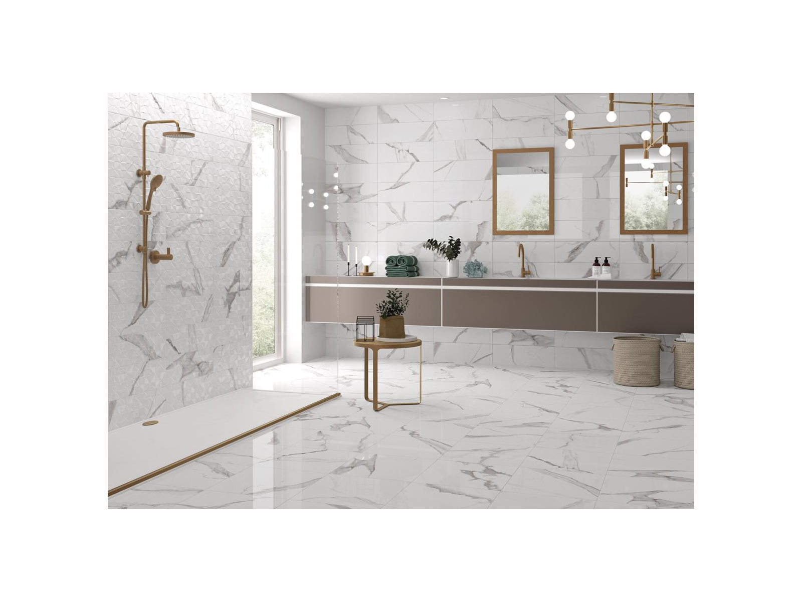 Cavan Calacatta Mosaic 20X60