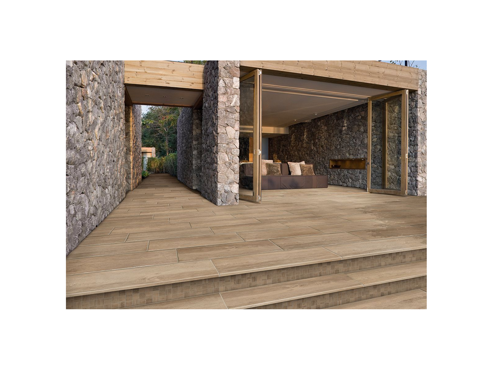 Centro Mosaico Tira Park Mix Central/Stanley 30x30