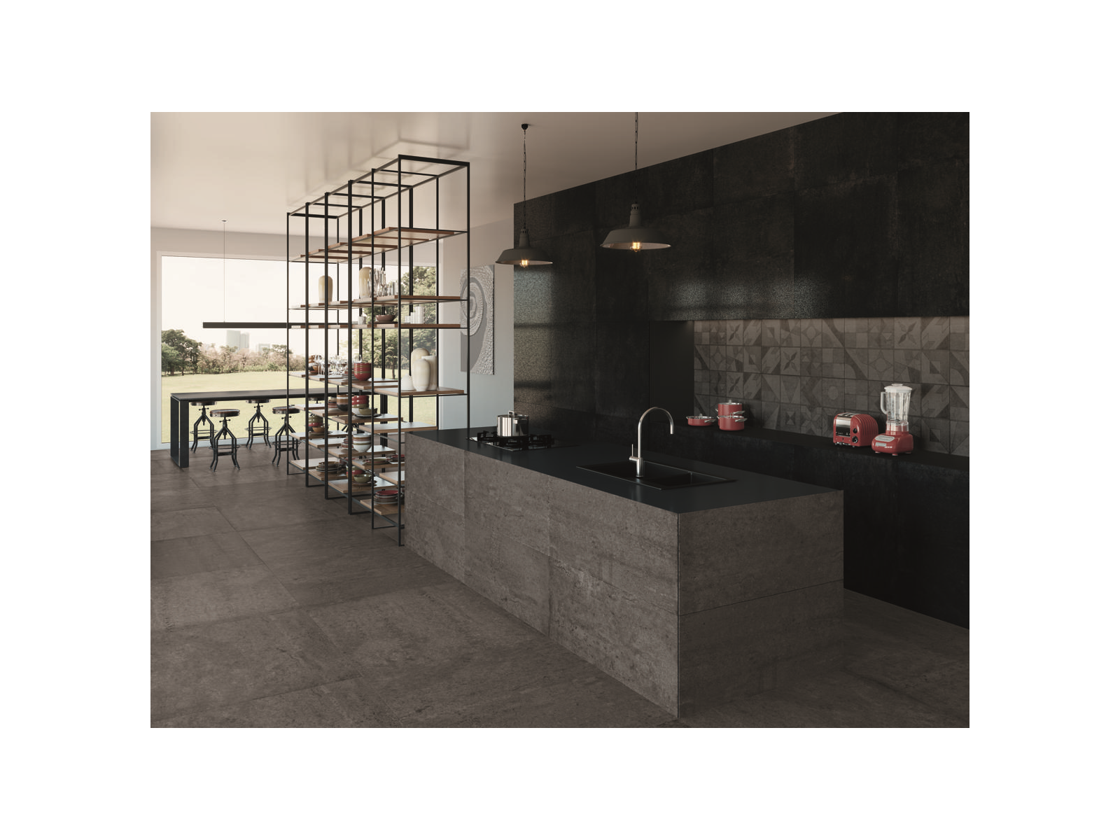 City Concrete  Rect 90X90
