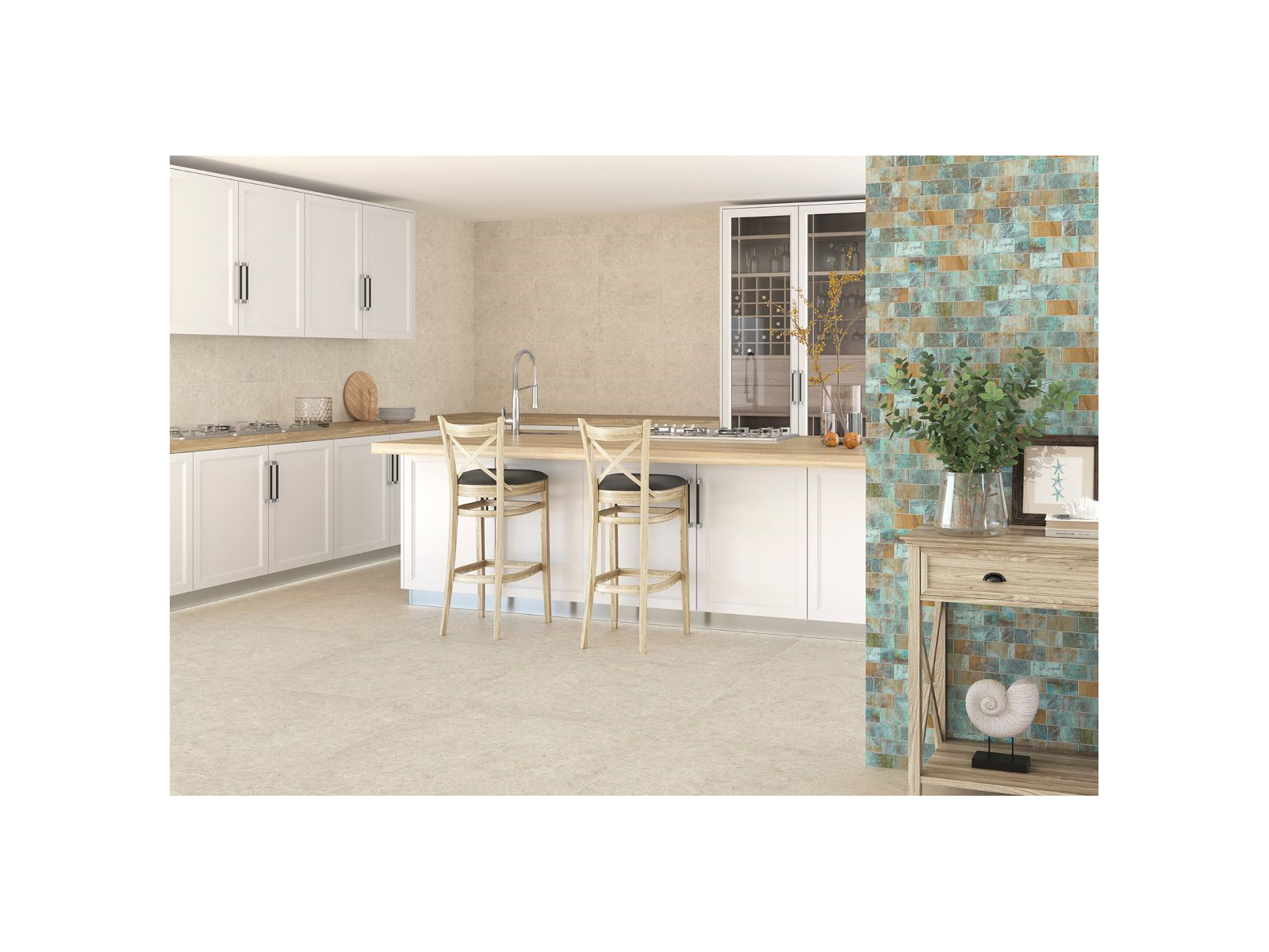 Coralstone Bianco 60x120