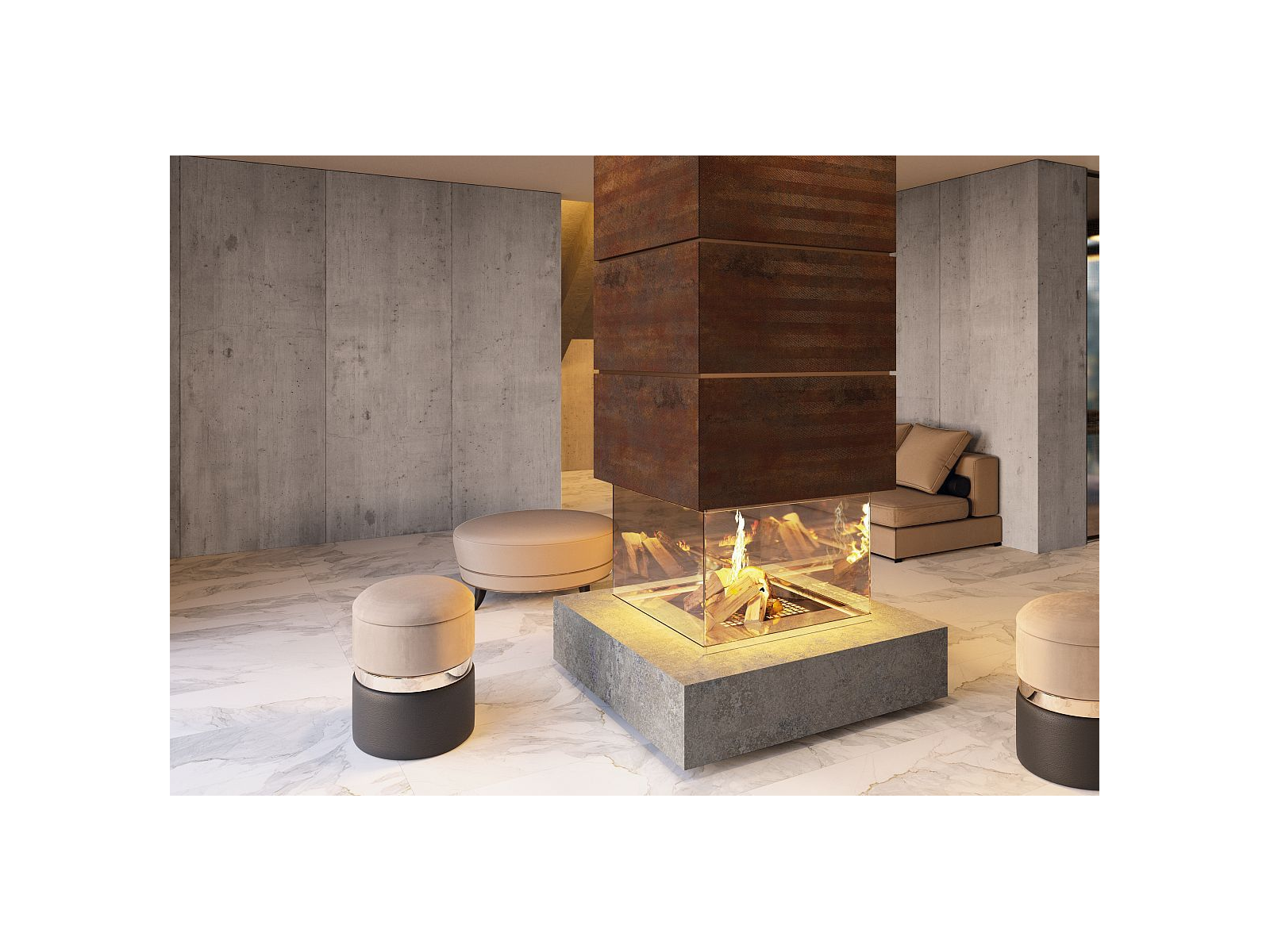 Corten Titanium Lappato 49,8x99,6