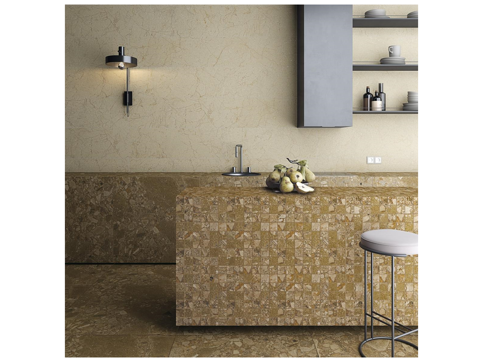 Cream-R Zigzag   32X99