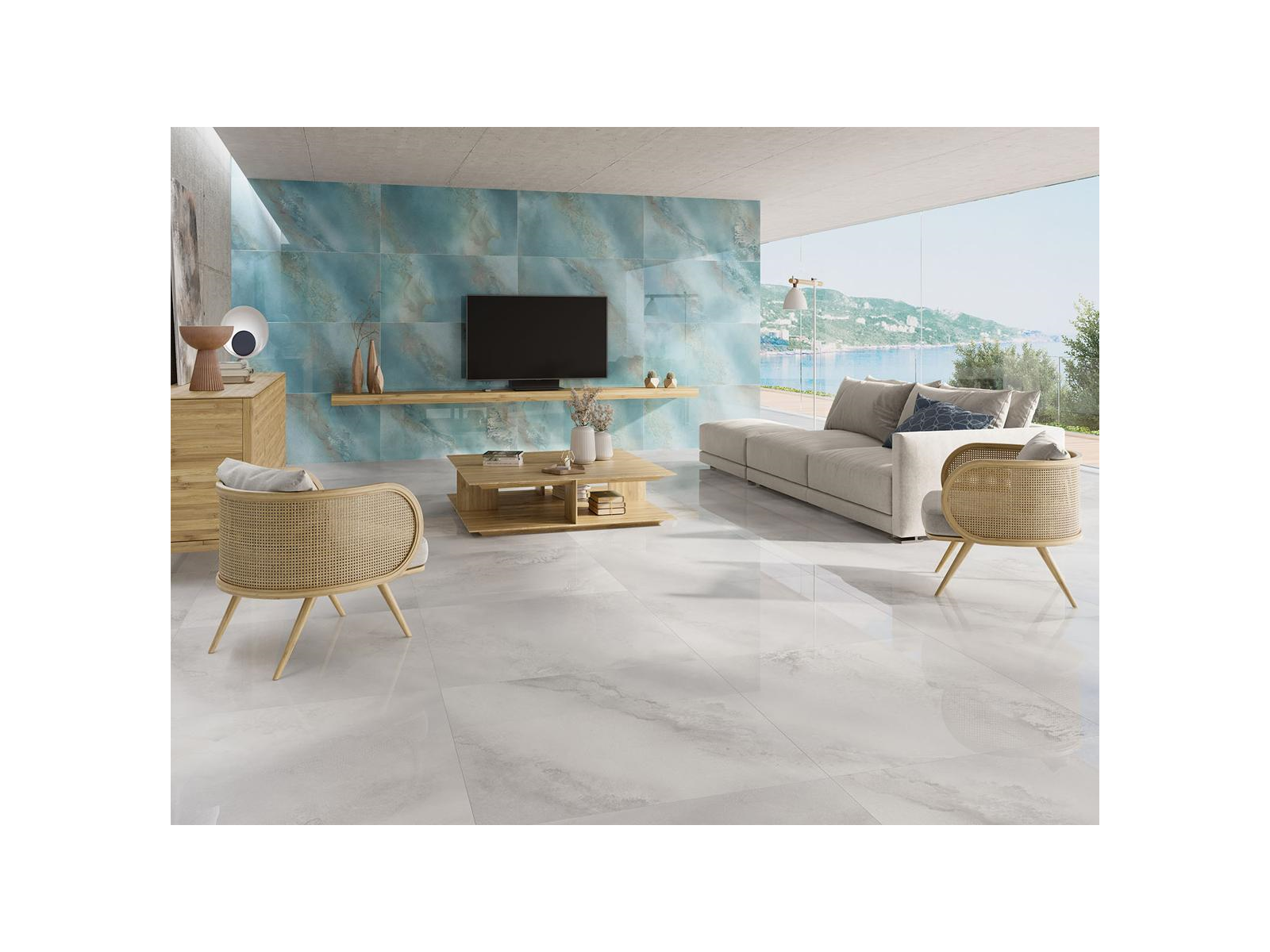Dec.Hydra Aqua  Sshine 90X90