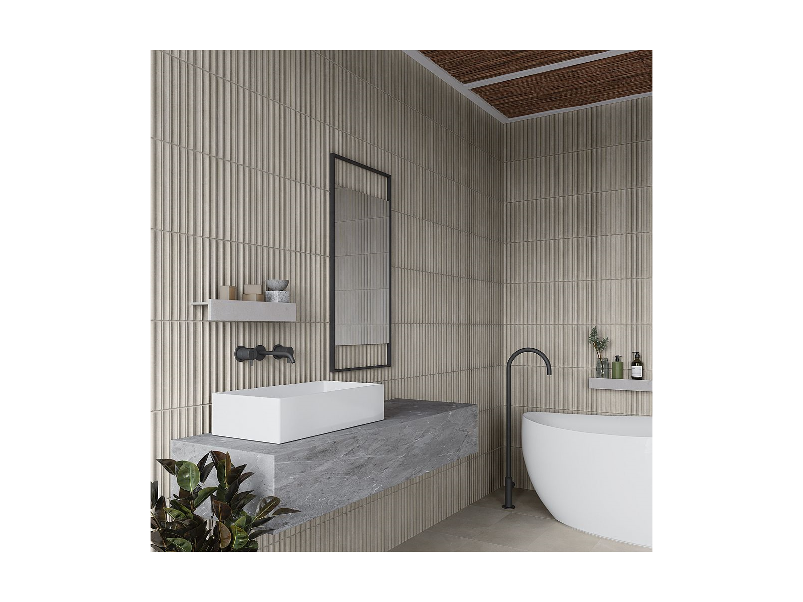 Deco Core Greige 45X90
