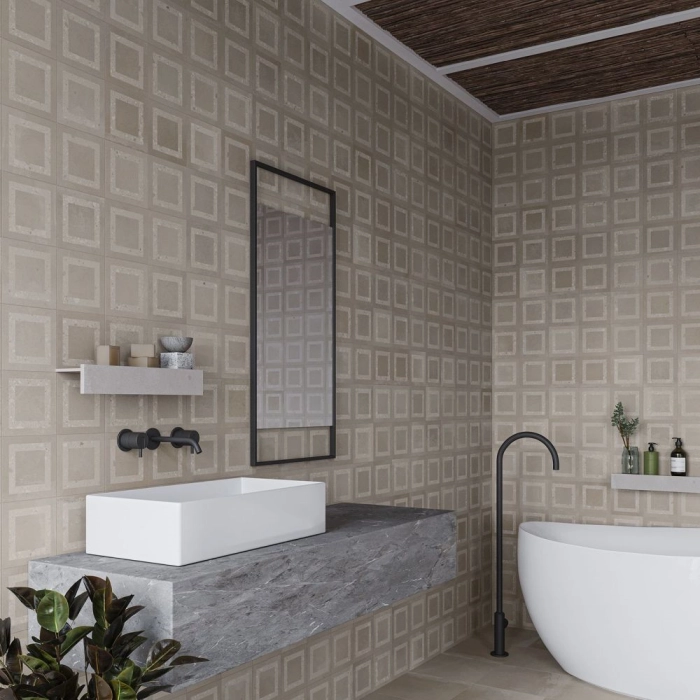 Deco Cottage Greige 33,15X33,15