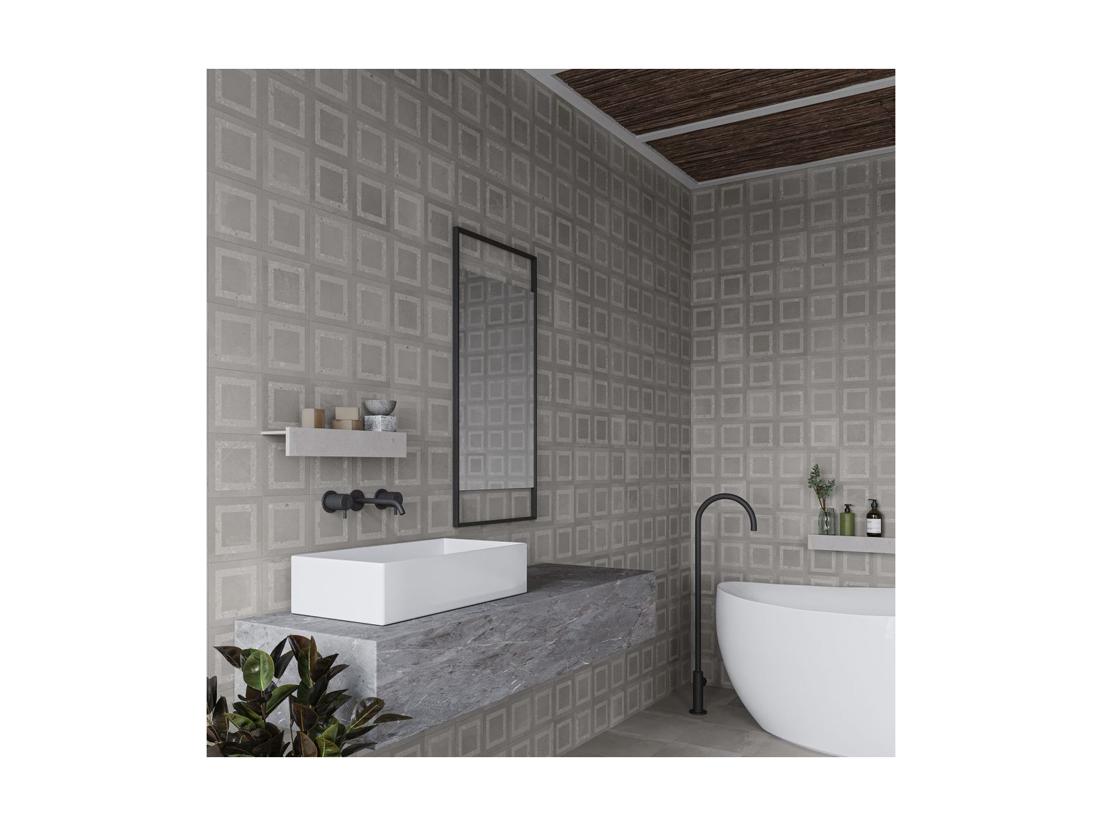 Deco Cottage Grey 33,15X33,15