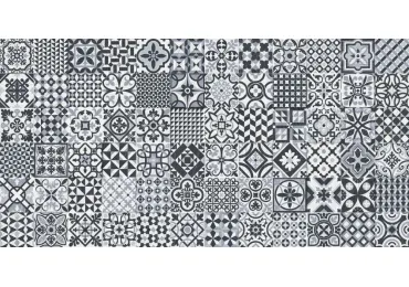 Deco Heritage Black 32X62,5