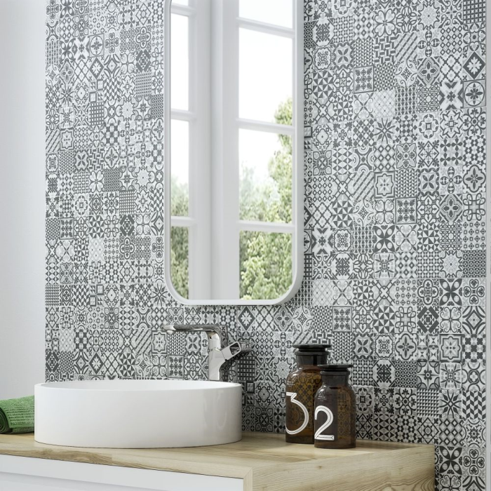 Deco Heritage Black 32X62,5