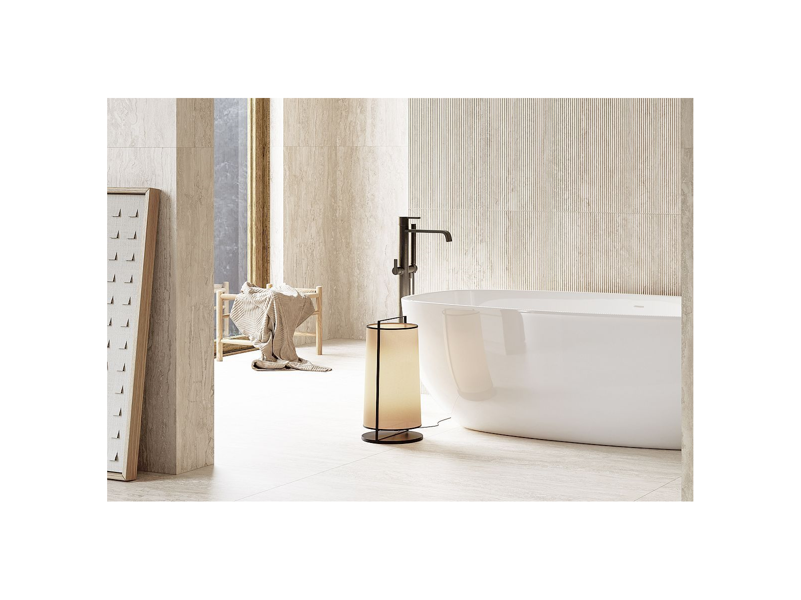 Deco Palatino Ivory 45X90