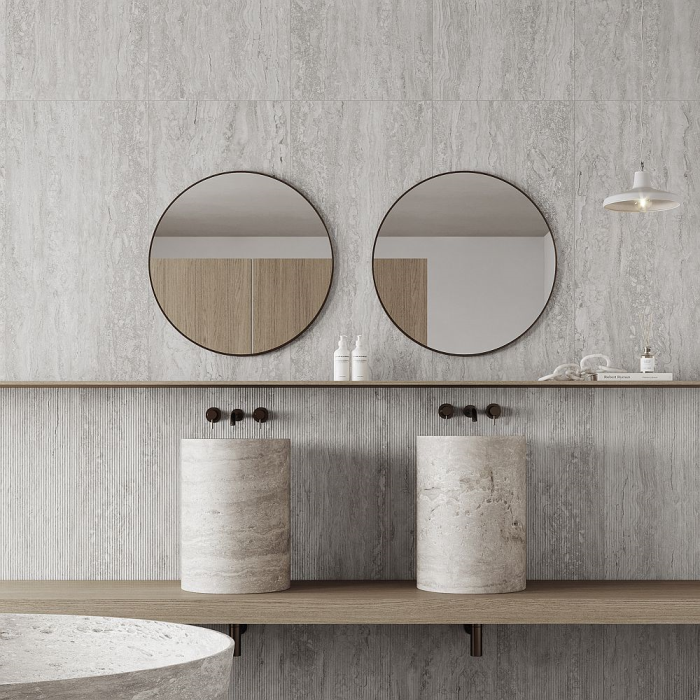 Deco Palatino Silver 32X62,5