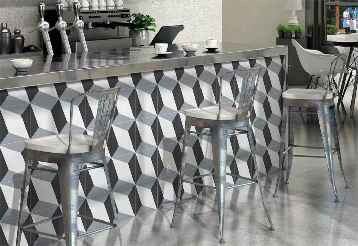 Decor Forma Black 20X20
